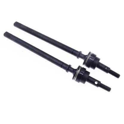 RCAWD Black #45 steel front CVD drive shaft axle for 1/10 RGT 86100 86110 FTX5579 Outback Fury crawler parts 2pcs