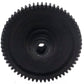 RCAWD Black #45 steel main gear spur gear 60T 0.5mod 48P for Horizon ECX 1/12 Barrage 1/18 Temper 1/10 RGT 136100 and FTX Outback crawler