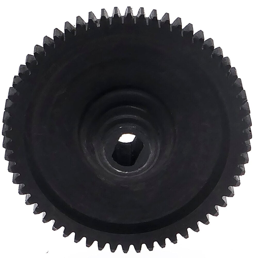 RCAWD Black #45 steel main gear spur gear 60T 0.5mod 48P for Horizon ECX 1/12 Barrage 1/18 Temper 1/10 RGT 136100 and FTX Outback crawler