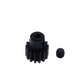 RCAWD Black #45 steel motor pinion gear 14T Tooth for Horizon 1/10 RGT 136100 and FTX Outback crawler upgrade parts