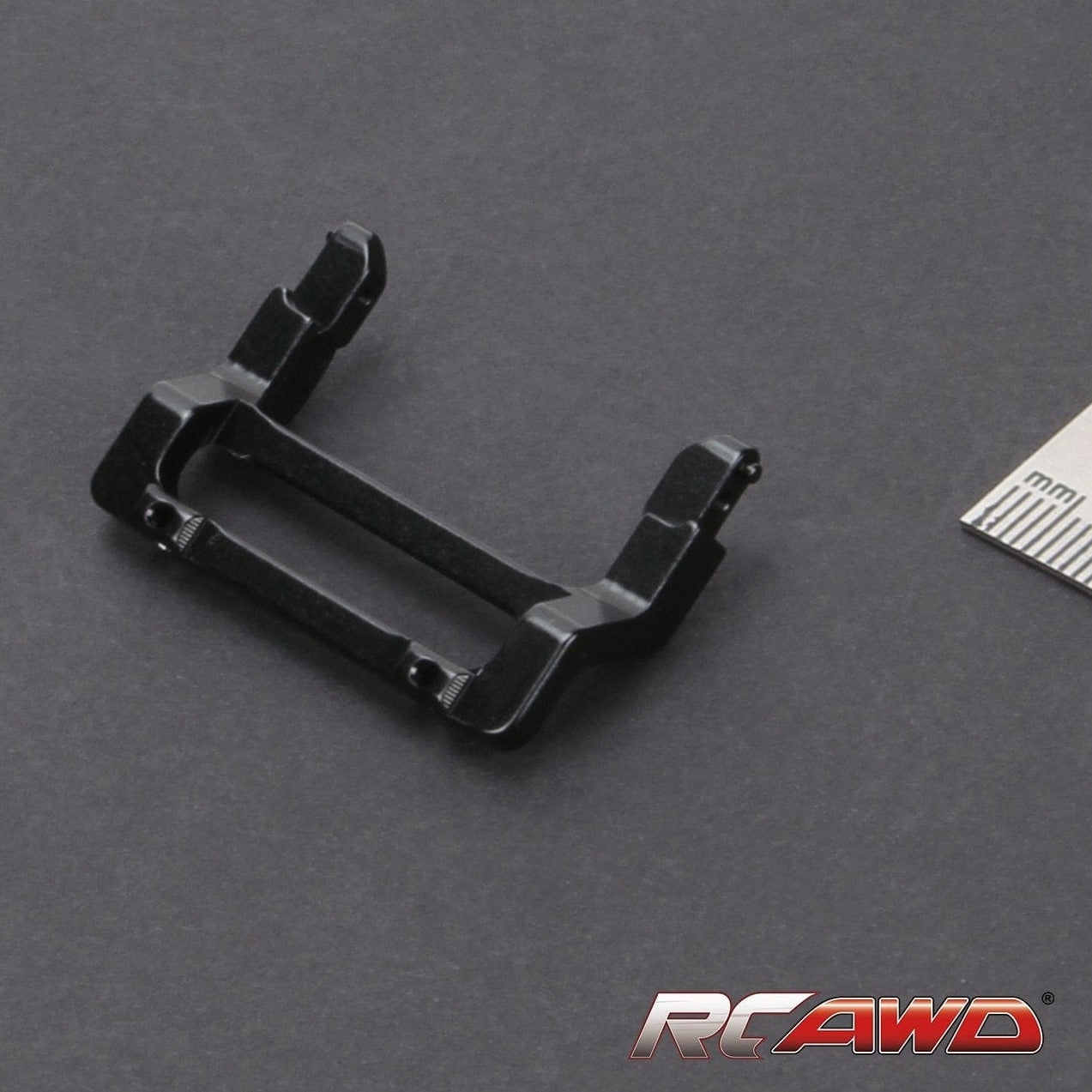 RCAWD Black RCAWD 1/24 Axial SCX24 Upgrades Aluminum alloy front bumper mount SCX2451