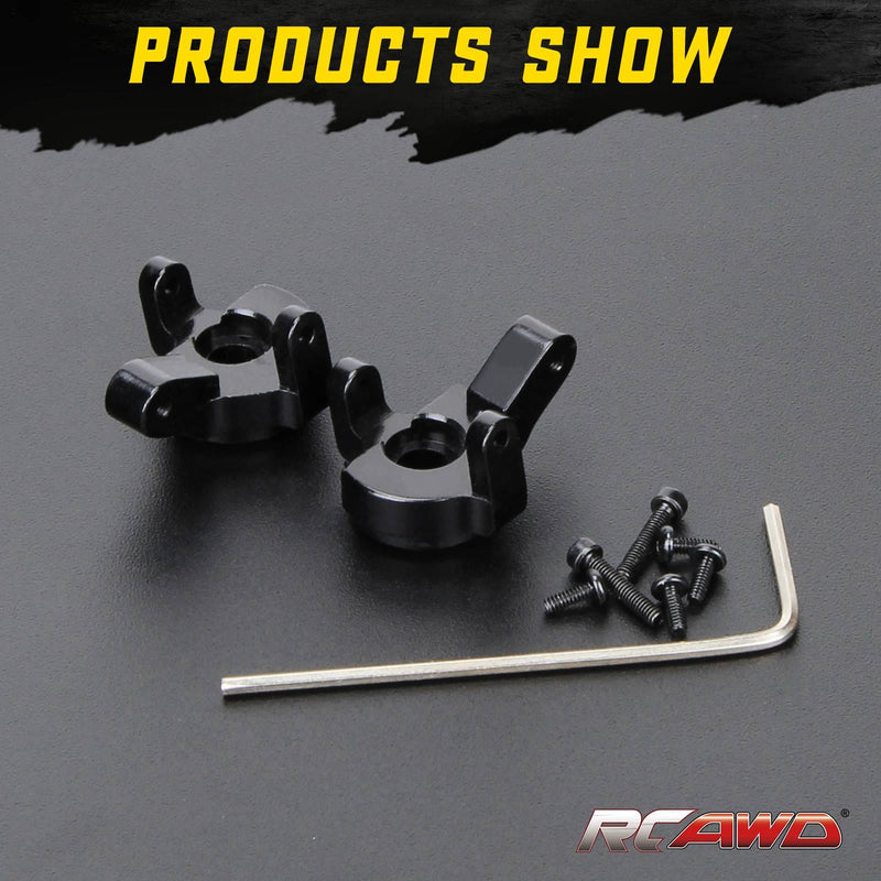 RCAWD Axial SCX24 Upgrades Aluminium steering hub carrier SCX2444 - RCAWD