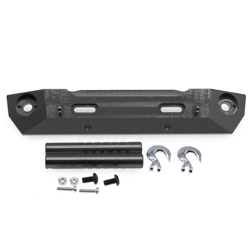 RCAWD Black RCAWD Aluminum rear bumper for ECX 1/12 Barrage 1/18 Temper 1/10 RGT 136100 and FTX Outback crawler parts