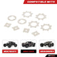RCAWD Black RCAWD arrma 6s upgrades parts Active Diff Plates ARA310984BL
