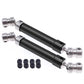 RCAWD Black RCAWD center CVD drive shaft set hex core for 1/10 RGT 86100 86110 FTX5579 Outback Fury crawler parts 2pcs