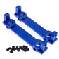 RCAWD Blue RCAWD Aluminum front and rear bumper mounts for 1/10 RGT 86100 86110 FTX5579 Outback Fury crawler part 2pcs