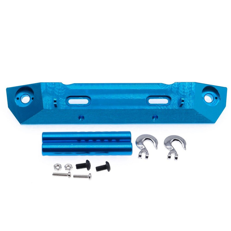 RCAWD Blue RCAWD Aluminum rear bumper for ECX 1/12 Barrage 1/18 Temper 1/10 RGT 136100 and FTX Outback crawler parts