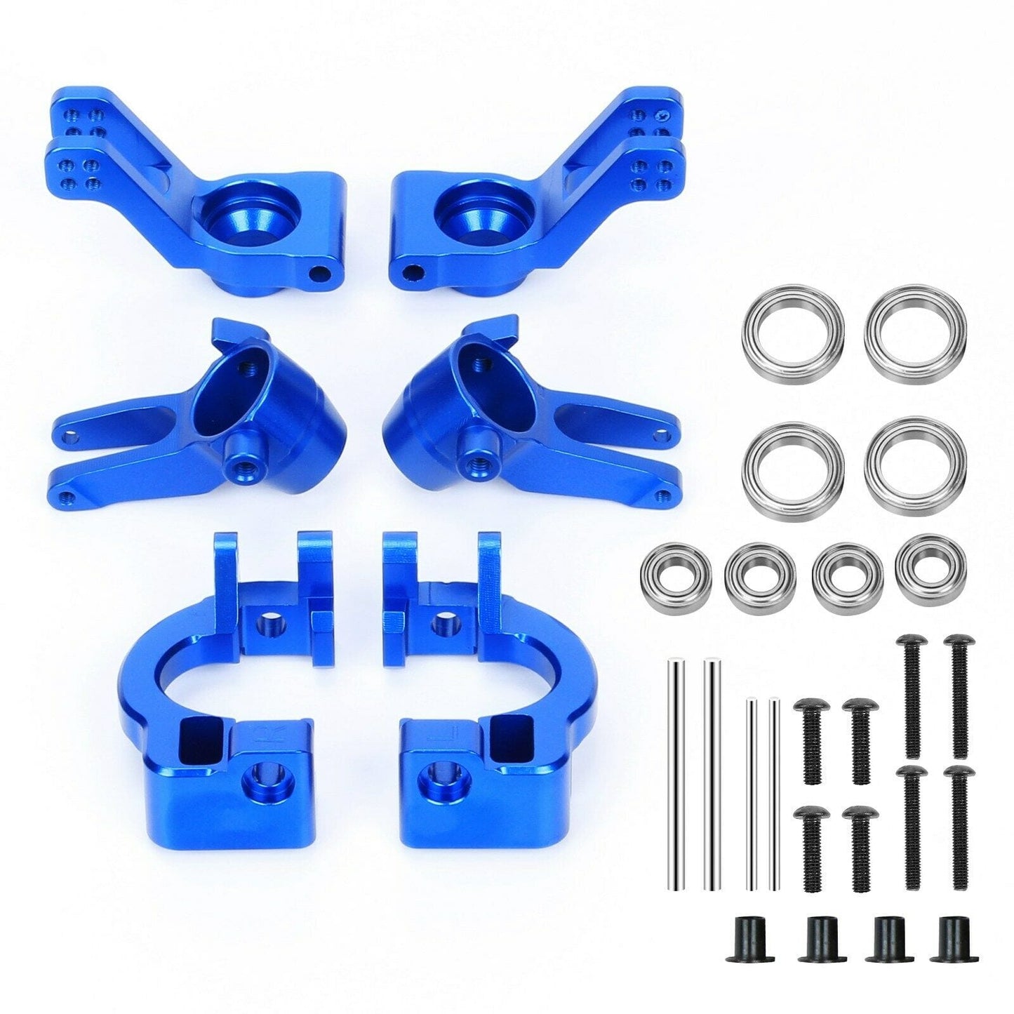 RCAWD Blue RCAWD ARRMA Infraction Vendetta 3S Rear C Steering Hub Carrier