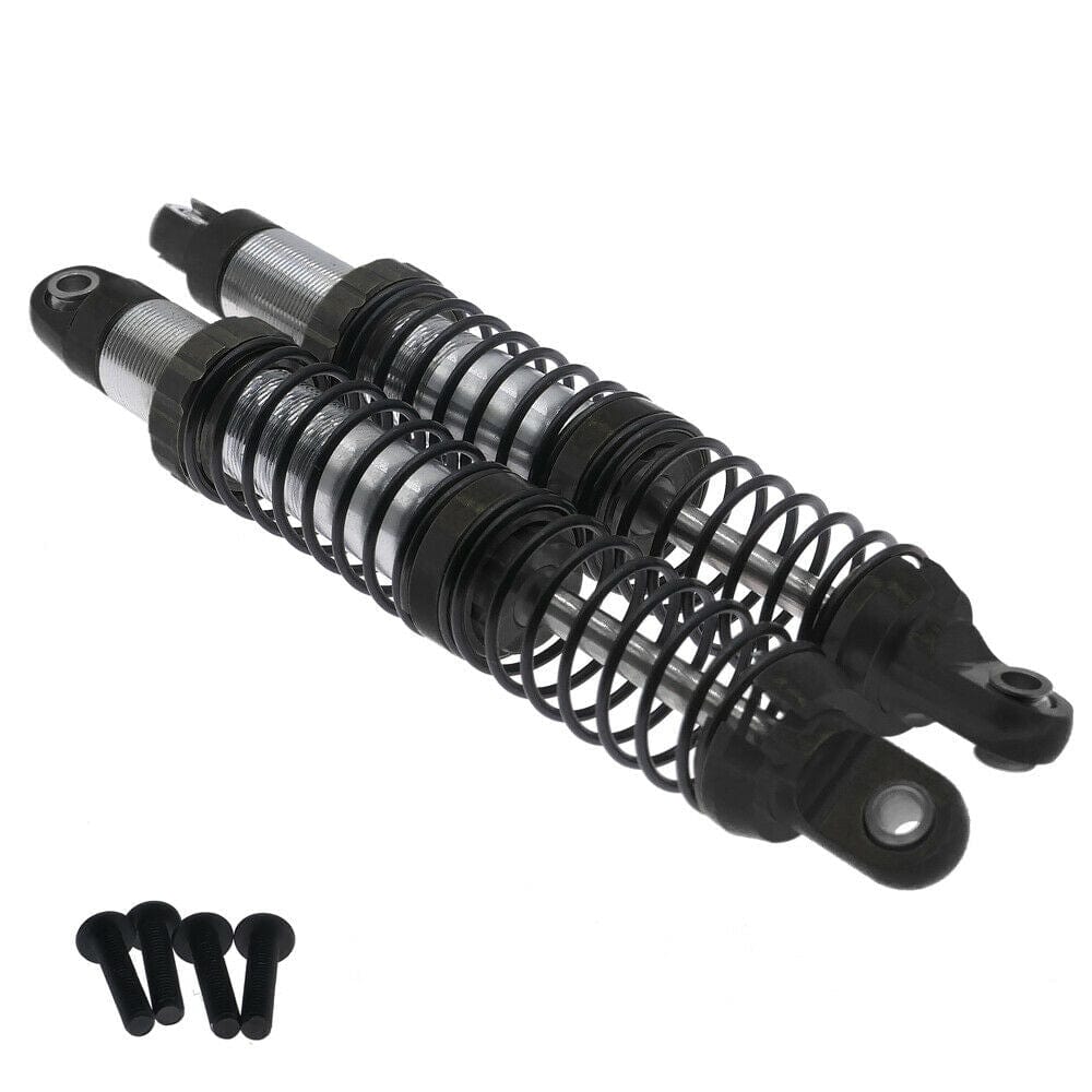 RCAWD ECX UPGRADE PARTS Black RCAWD Alloy Front Shocks 102mm ECX1095 For RC Car 1/10 ECX 2WD Series 2pcs