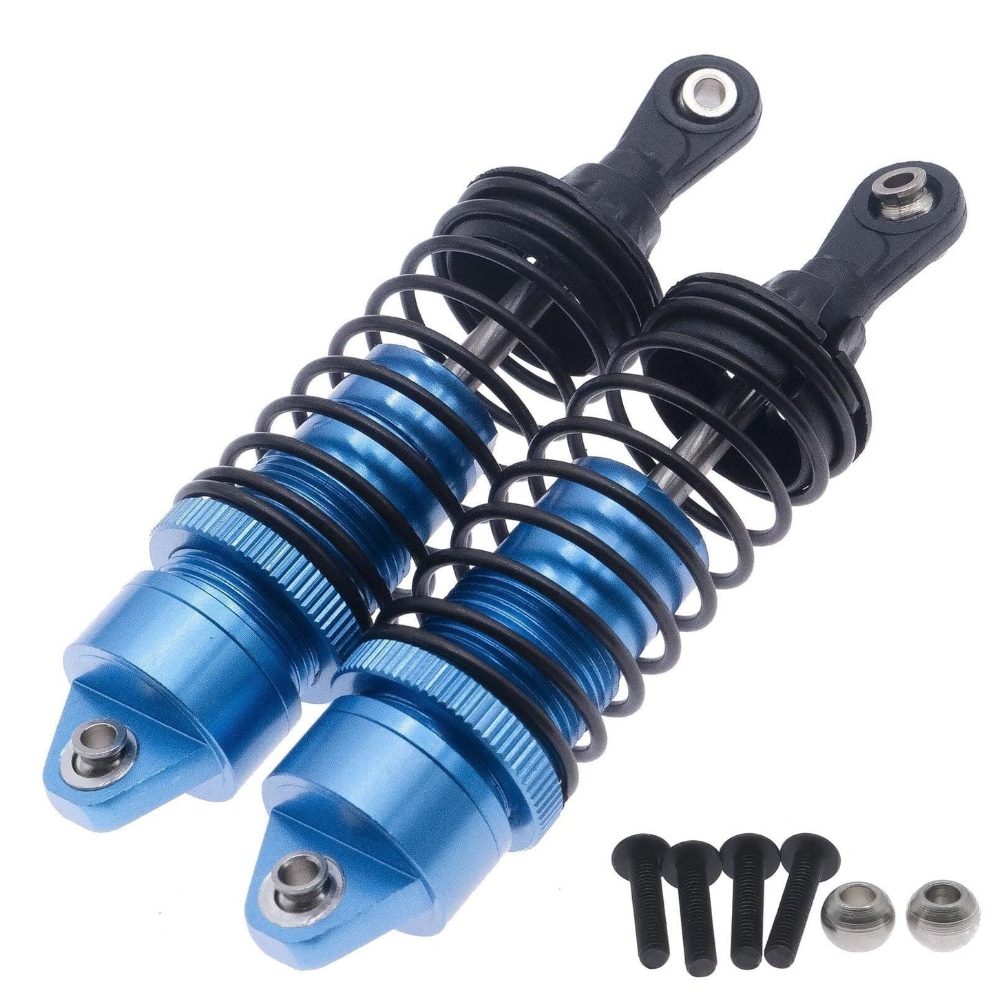 RCAWD ECX UPGRADE PARTS Blue RCAWD Front Shock Absorber For RC Car 1/10 Horizon ECX 2WD Series Ruckus Axe MT