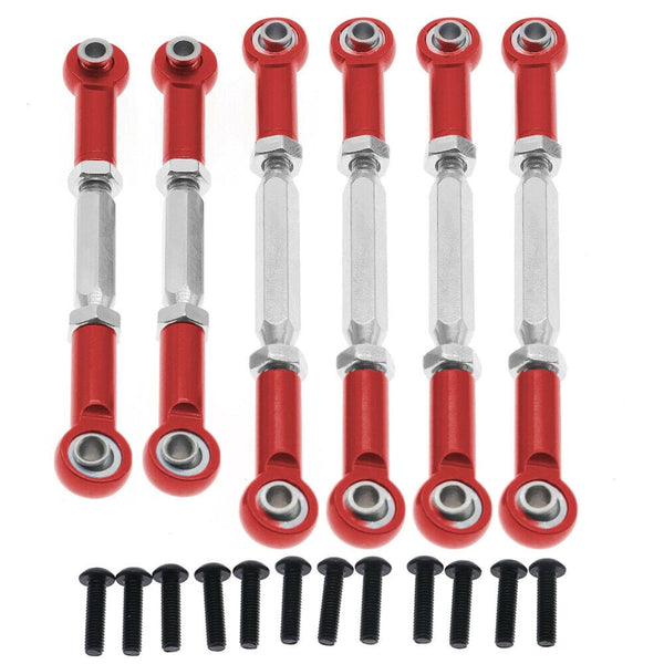 RCAWD ECX 2WD upgrade Turnbuckles Full Set Tie Rods ECX1046 - RCAWD