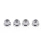 RCAWD ECX UPGRADE PARTS RCAWD Alloy M4 4mm tire wheel hex lock nut for rc hobby model car 1/10 ECX 2WD series