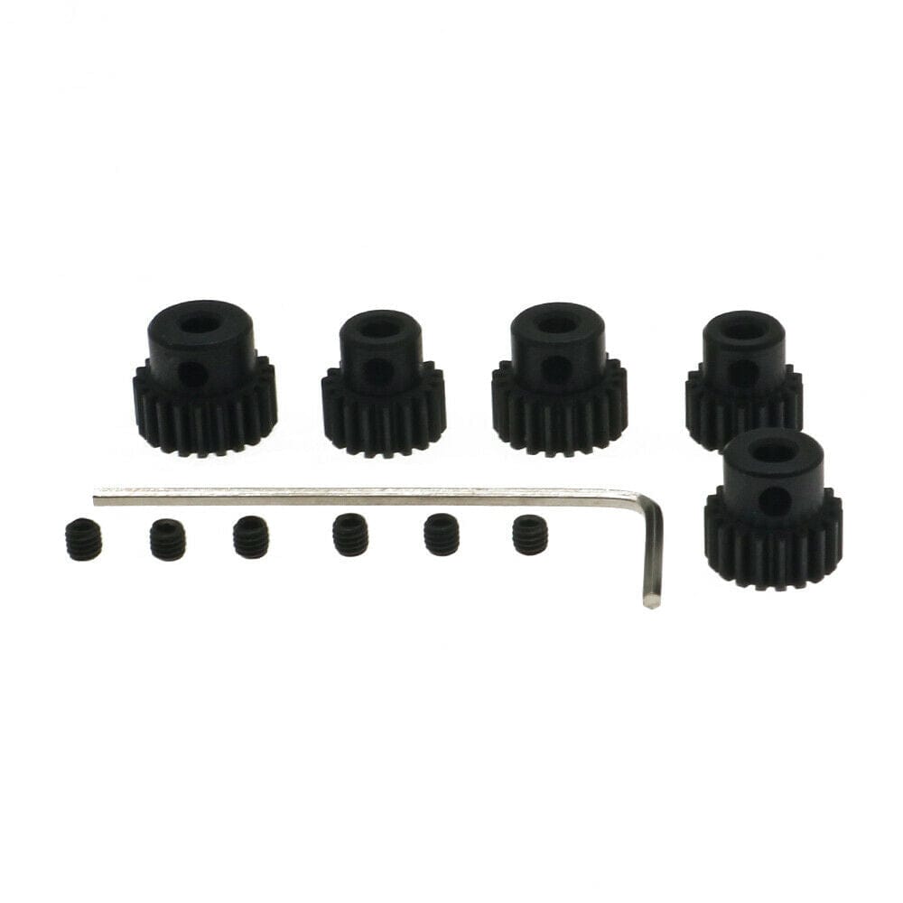 RCAWD ECX UPGRADE PARTS RCAWD DYNG4810 48P Pinion Gear Set 17T 18T 19T 20T 21T For ECX 2WD Series