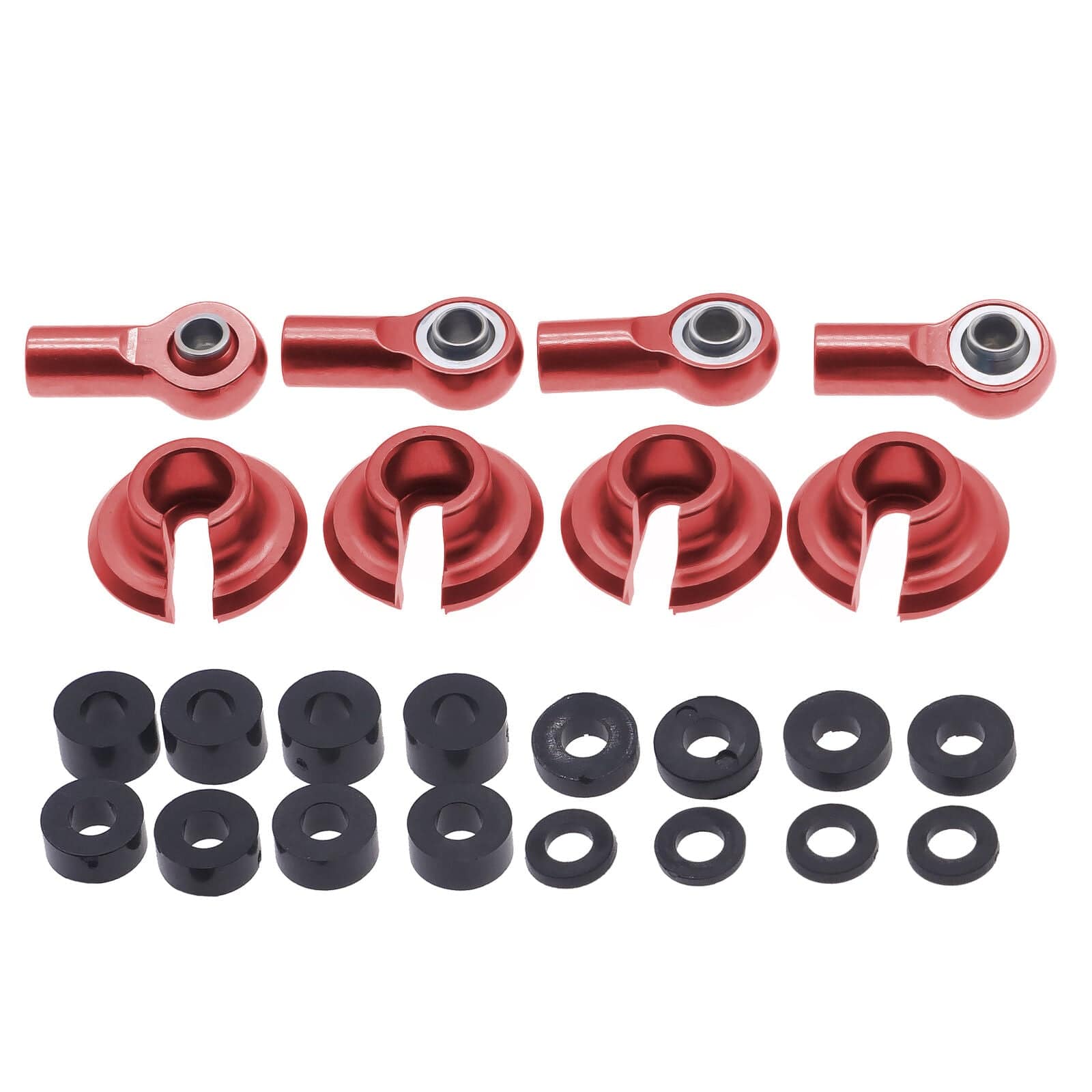 RCAWD ECX UPGRADE PARTS RCAWD Shock Ends Spring Cups Spring Clips for 1/10 ECX 2WD Series