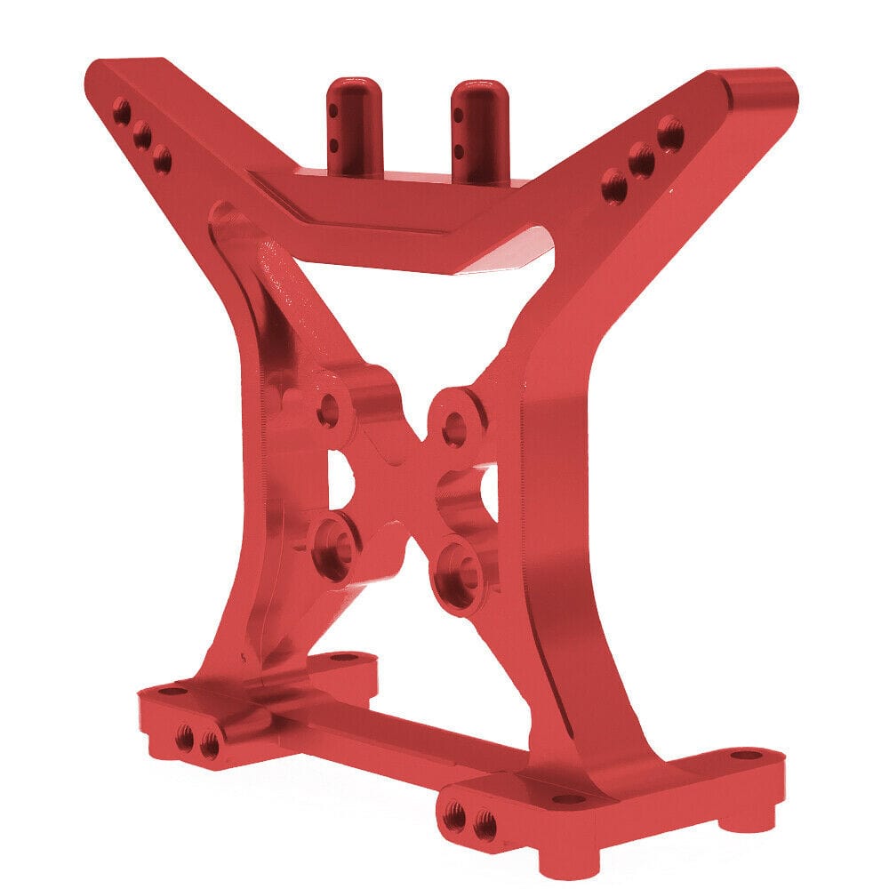 RCAWD ECX UPGRADE PARTS rear shock tower RCAWD Aluminum CNC DIY Upgrade Hop-up parts For 1-10 ECX 2WD Series Ruckus AMP red