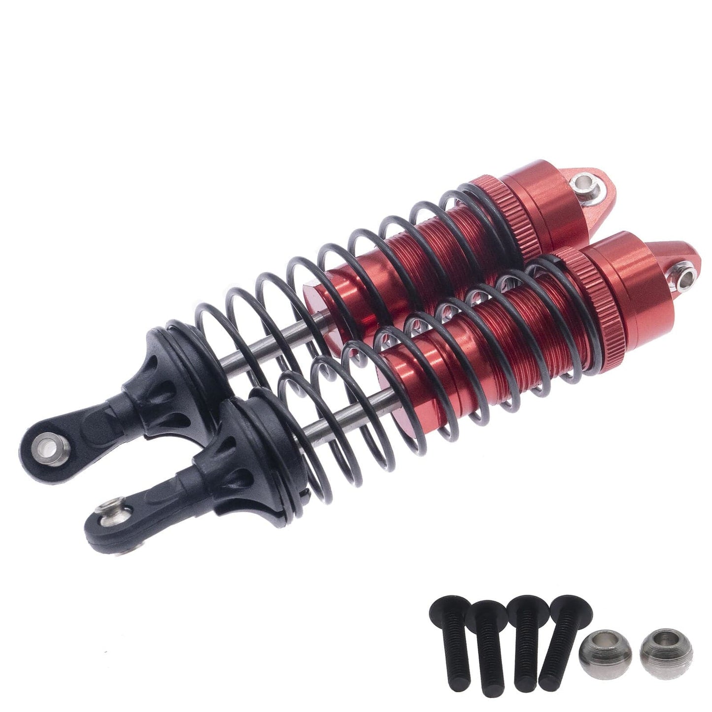 RCAWD ECX UPGRADE PARTS rear shocks RCAWD Aluminum CNC DIY Upgrade Hop-up parts For 1-10 ECX 2WD Series Ruckus AMP red