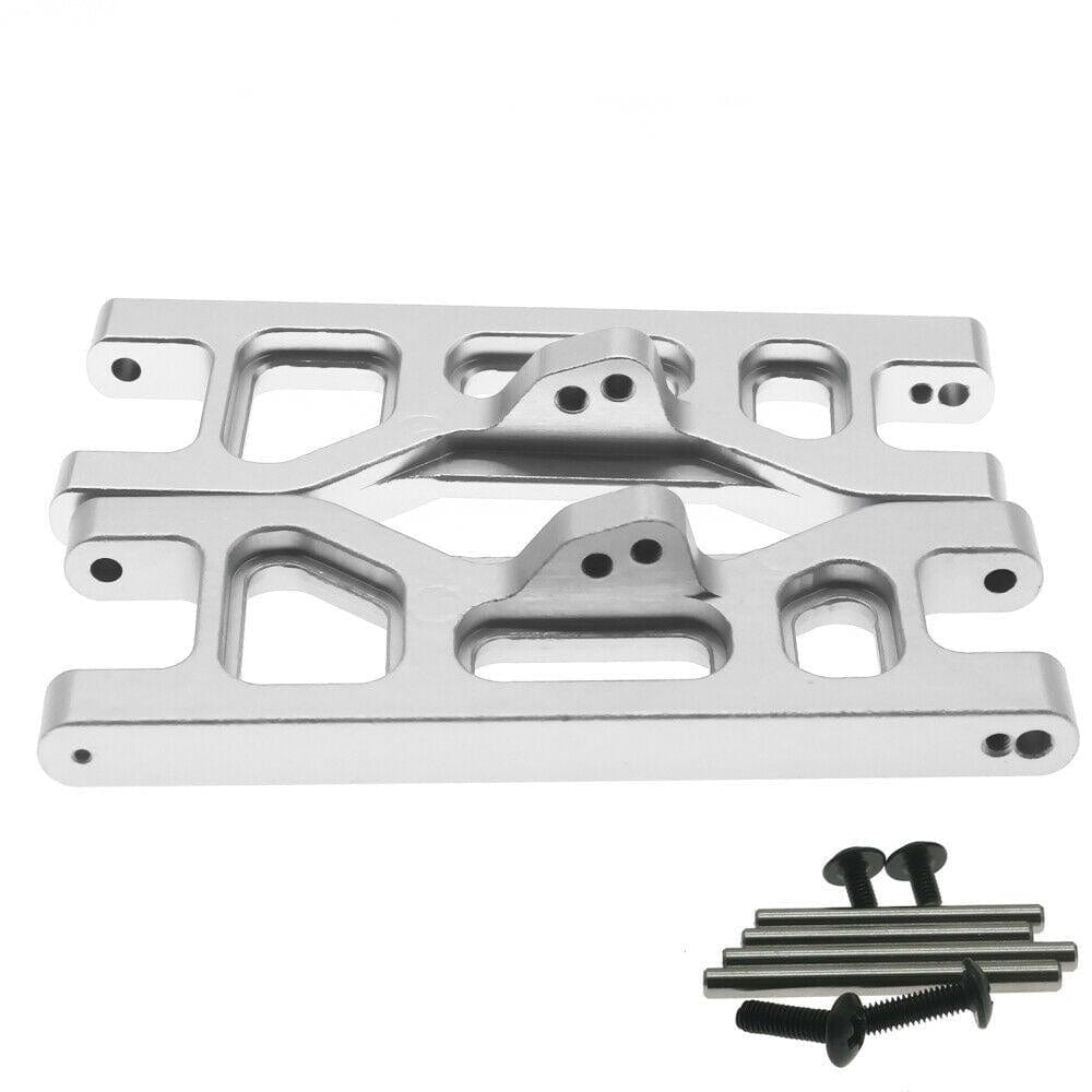 RCAWD ECX UPGRADE PARTS Silver RCAWD Alloy Front Lower Suspension Arm ECX1018 For RC Car 1/10 ECX 2WD Series 2pcs