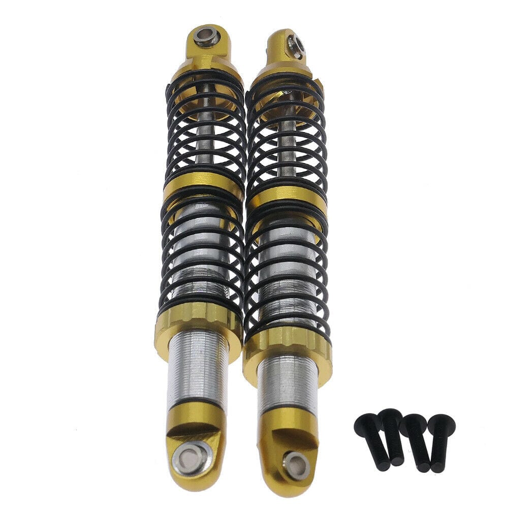 RCAWD ECX UPGRADE PARTS Yellow RCAWD Alloy Front Shocks 102mm ECX1095 For RC Car 1/10 ECX 2WD Series 2pcs
