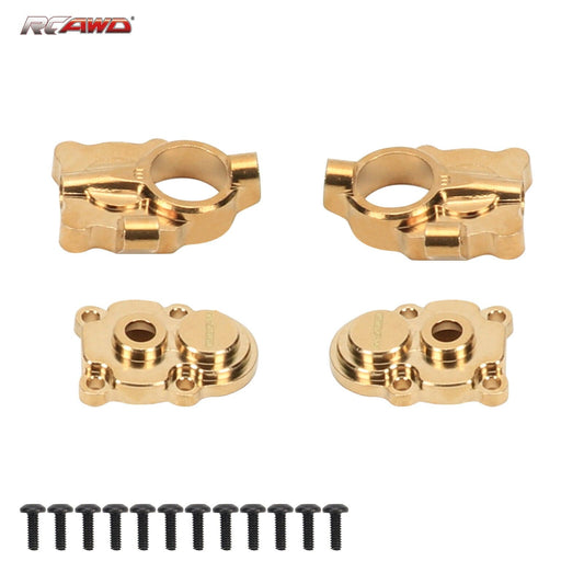 RCAWD FMS FCX24 RCAWD Front  Brass Portal Housing for 1/24 FMS FCX24
