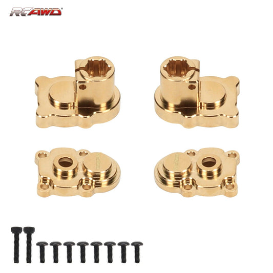 RCAWD FMS FCX24 RCAWD Rear Brass Portal Housing for 1/24 FMS FCX24