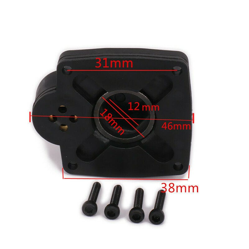 RCAWD FUEL CAR PARTS 28 engine RCAWD Electric E-Start Backplate Roto Starter 11011 for 1/10 RC 11012 Nitro Engine