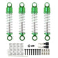 RCAWD Green Axial SCX24 Threaded Shock Absorber Damper AXI31612 Upgrade Parts