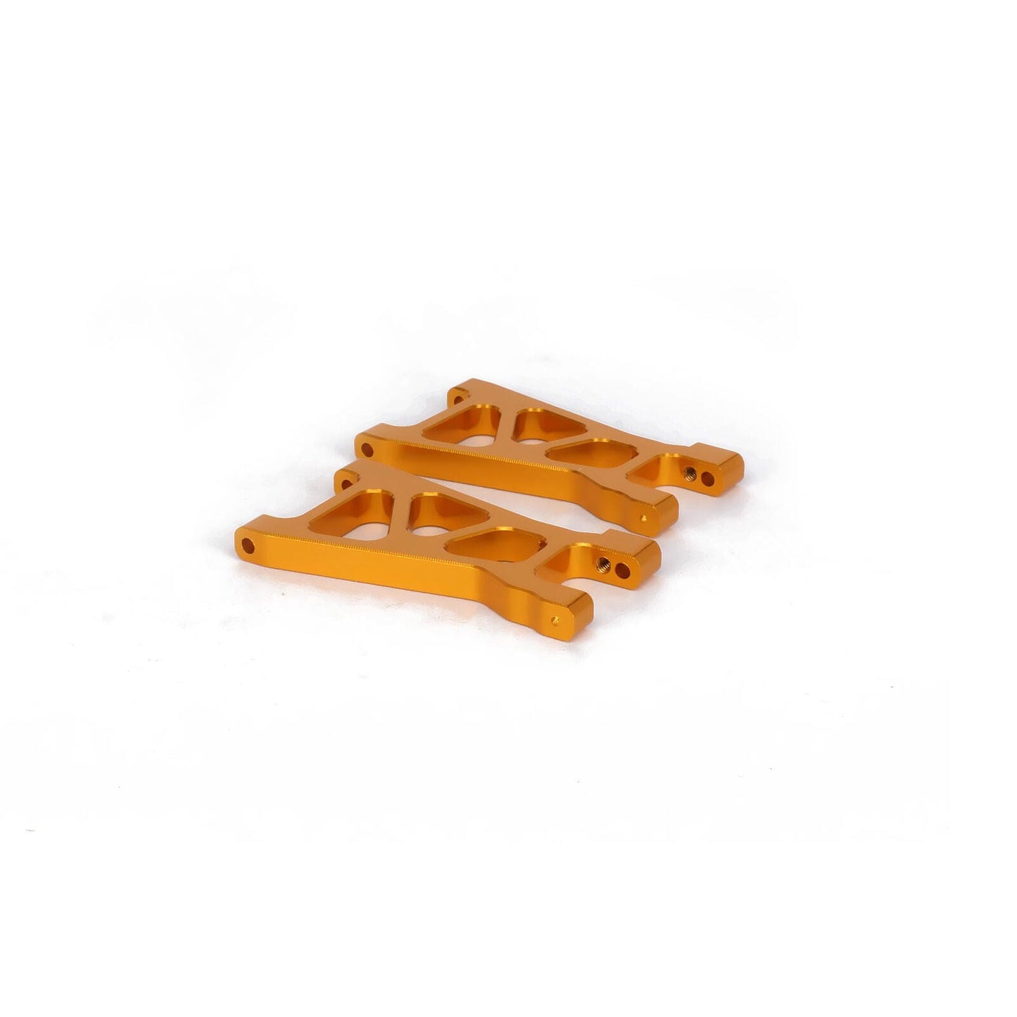 RCAWD HIMOTO UPGRADE PARTS Yellow RCAWD Alloy Rear Lower Suspension Arm M606 23606 For RC Car 1/18 Himoto E18 2pcs