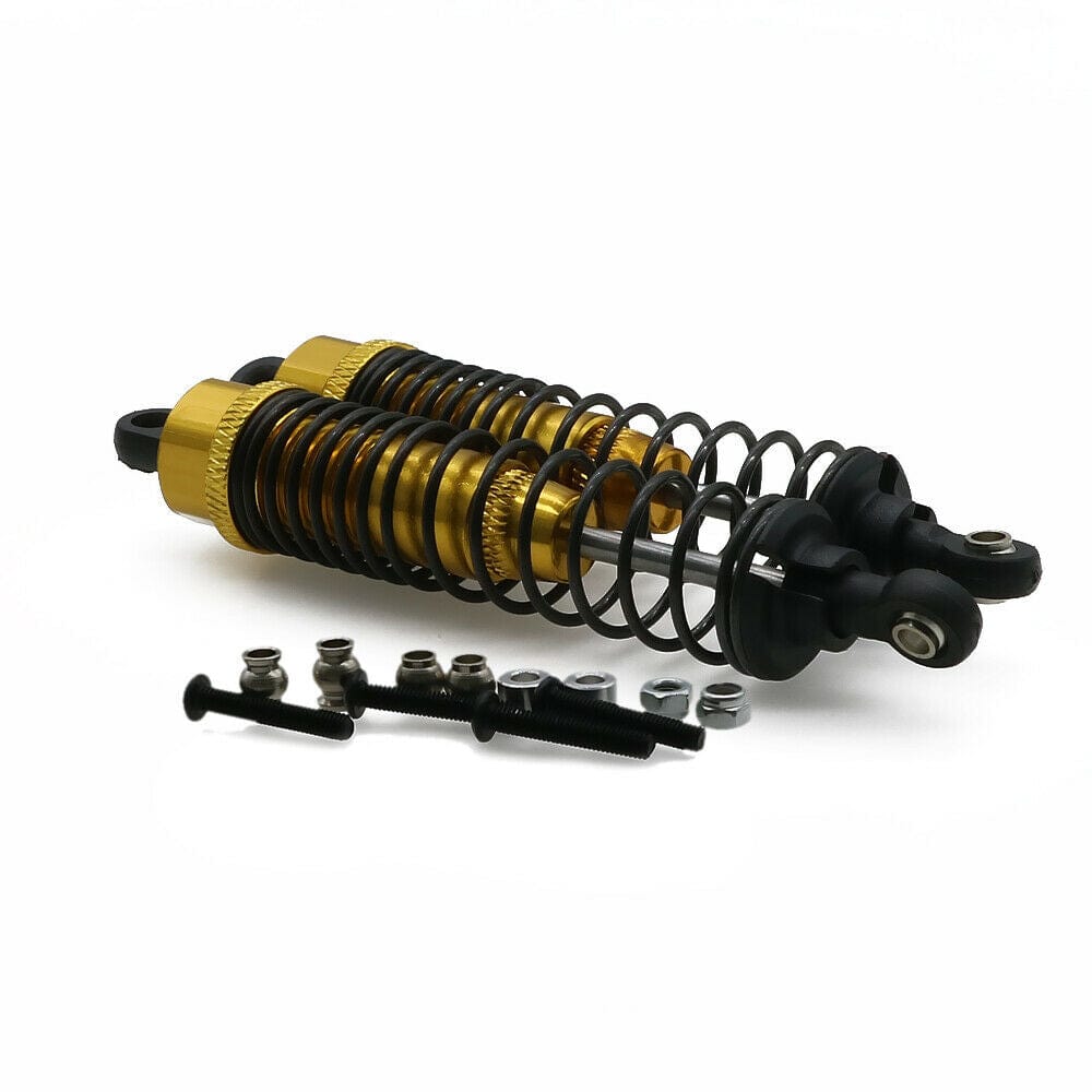 RCAWD HPI UPGRADE PARTS Yellow RCAWD Metal shock absorber Damper for rc 1/10 HPI Venture FJ Cruiser crawler 2pcs