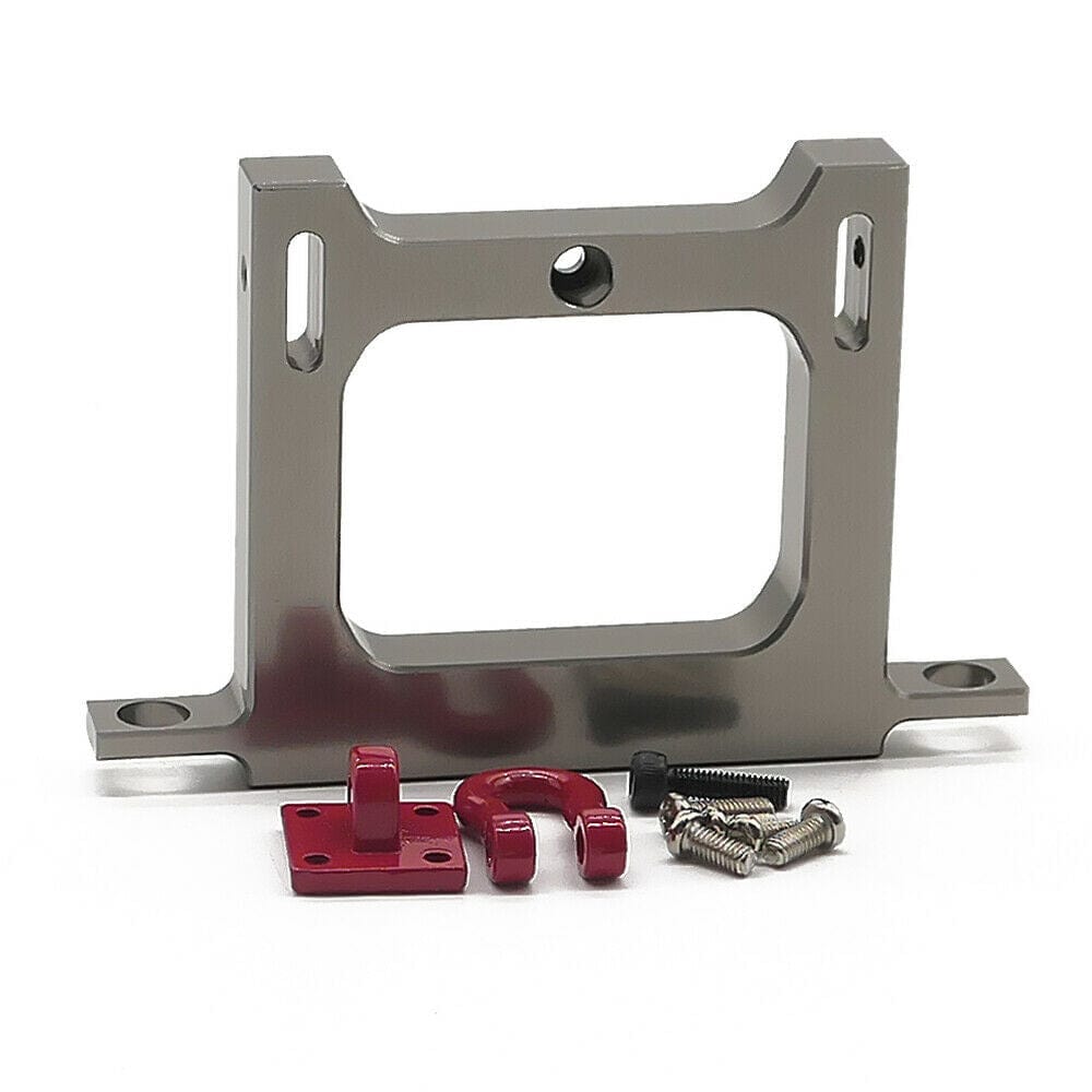 RCAWD JJRC UPGRADE PARTS rear mount plate WPL1621 RCAWD Alloy CNC Upgrades Parts For 1/16 JJRC Q60 Q61 Q62 Q63 Q64 Q65 Truck