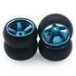 RCAWD KYOSHO UPGRADE PARTS RCAWD Alloy Rim Wheel 5 Spoke Drift Tire For 1/28 Kyosho Mini-Z Mini-Q Mini-D