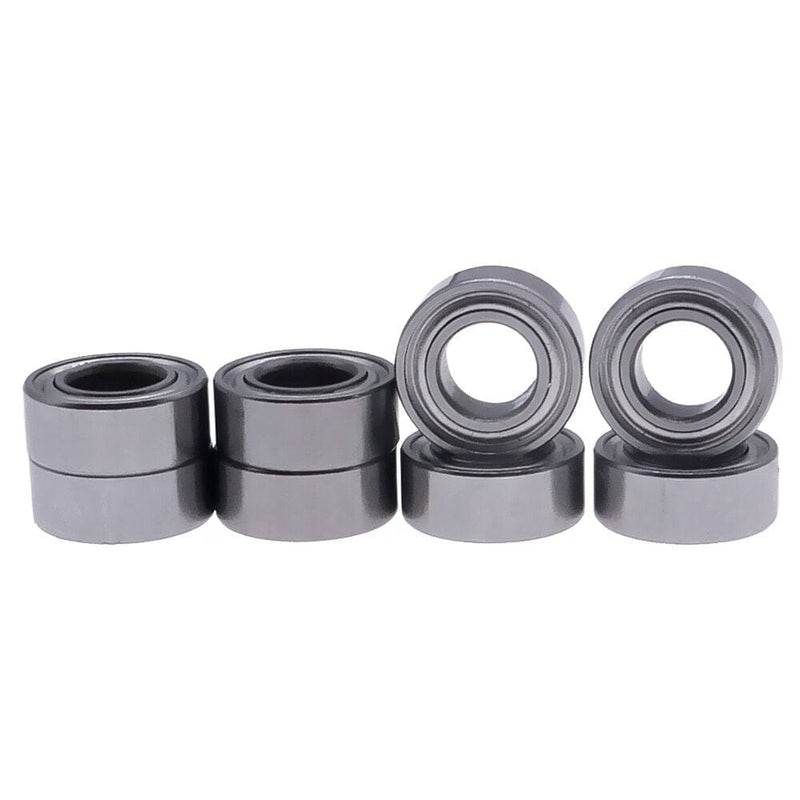 RCAWD Light Grey RCAWD 5x10x4mm ball bearing for 1/10 RGT 86100 86110 FTX5579 Outback Fury crawler parts 8pcs