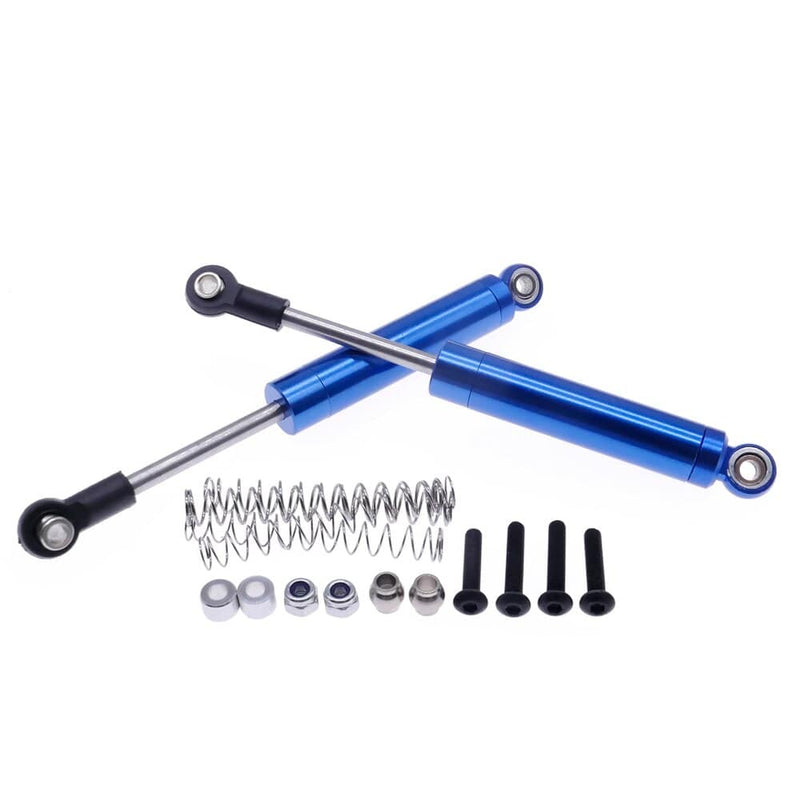 RCAWD Navy Blue RCAWD Aluminum front and rear built in spring shock absorber damper oil filled type for 1/10 RGT 86100 86110 FTX5579 Out part 2pcs