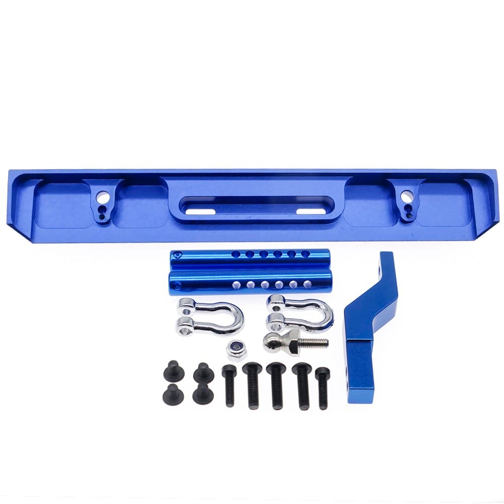 RCAWD Navy blue RCAWD Aluminum rear bumper for 1/10 RGT 86100 86110 FTX5579 Outback Fury crawler upgraded parts