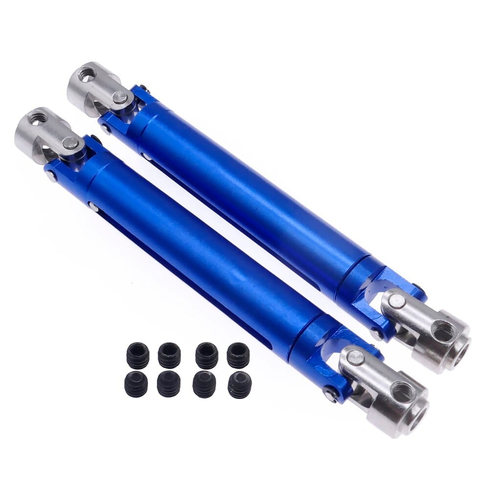 RCAWD Navy blue RCAWD center CVD drive shaft set for 1/10 RGT 86100 86110 FTX5579 Outback Fury crawler parts 2pcs