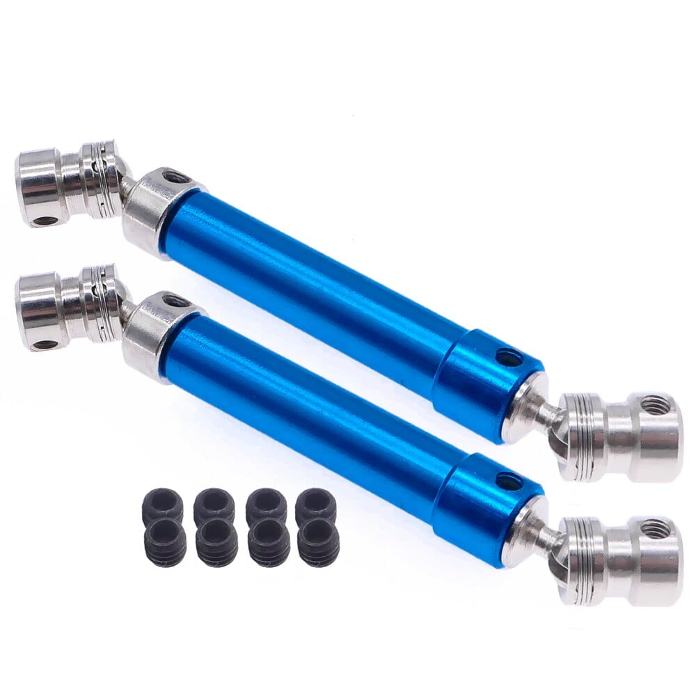 RCAWD Navy blue RCAWD center CVD drive shaft set hex core for 1/10 RGT 86100 86110 FTX5579 Outback Fury crawler parts 2pcs