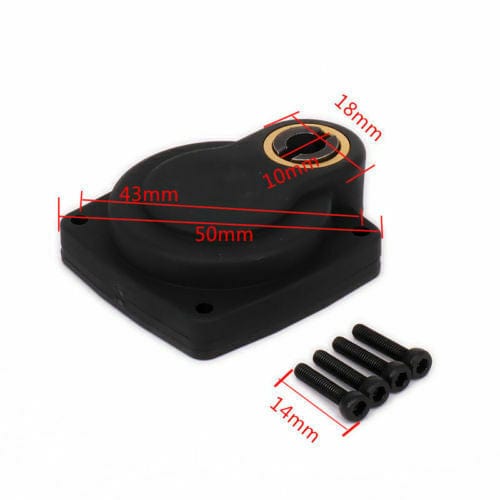 RCAWD NITRO UPGRADE PARTS RCAWD 11012 Electric Roto Starter Backplate T10048 For 1/8 RC 28 Nitro Engine