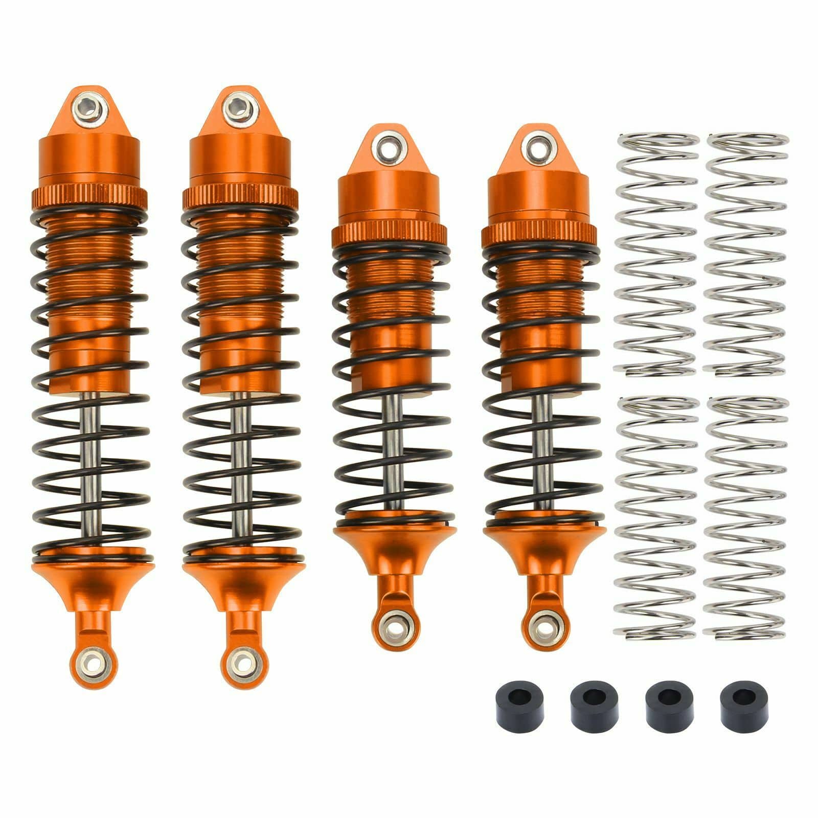 RCAWD Orange 1/10 Losi Lasernut U4 Tenacity DB TT Pro Front Rear Shocks LOS233011 upgrade parts