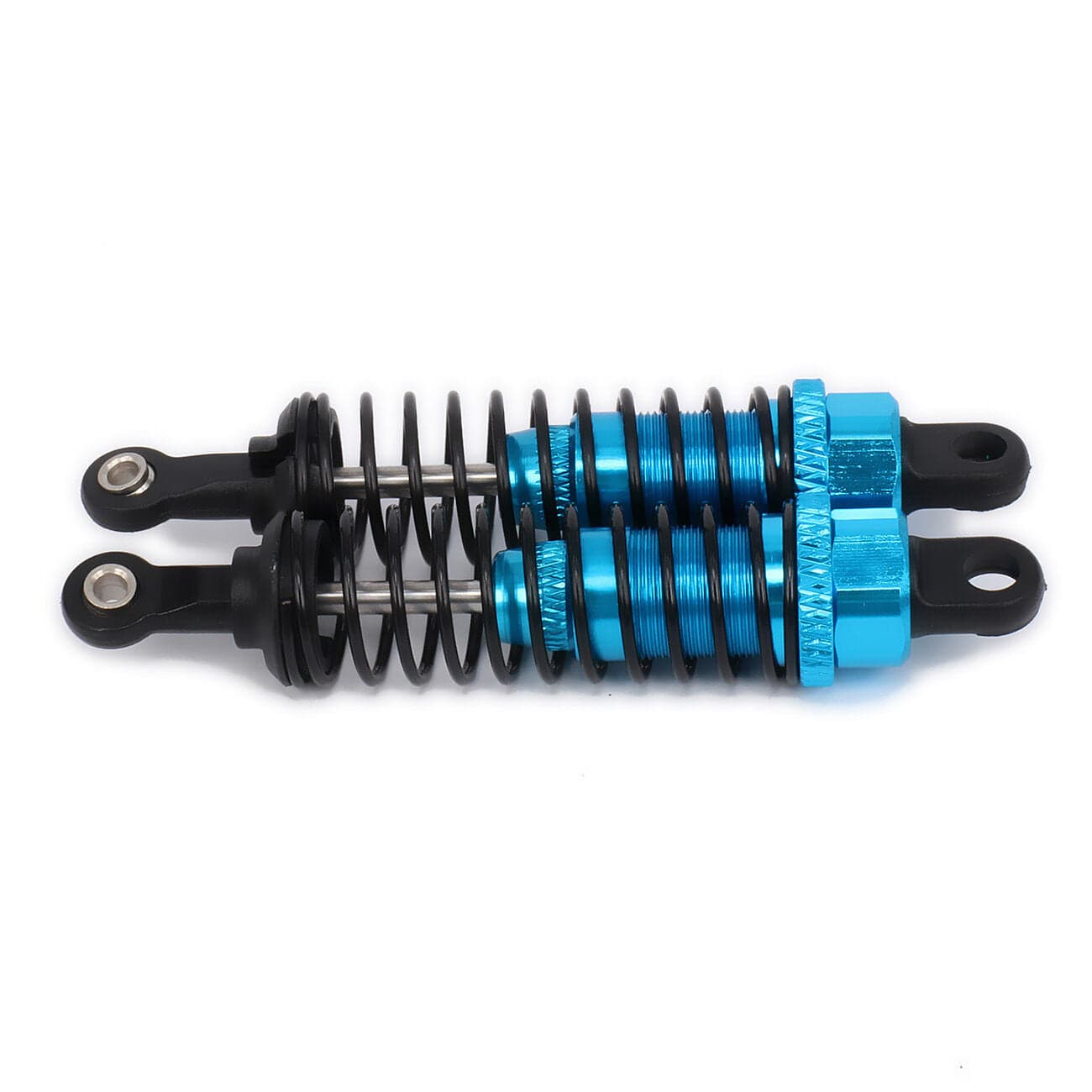 RCAWD RC CAR UPGRADE PARTS Blue RCAWD 70mm Shock Absorber Damper Oil Adjustable 2PCS For Rc Car 1/16 Model Car
