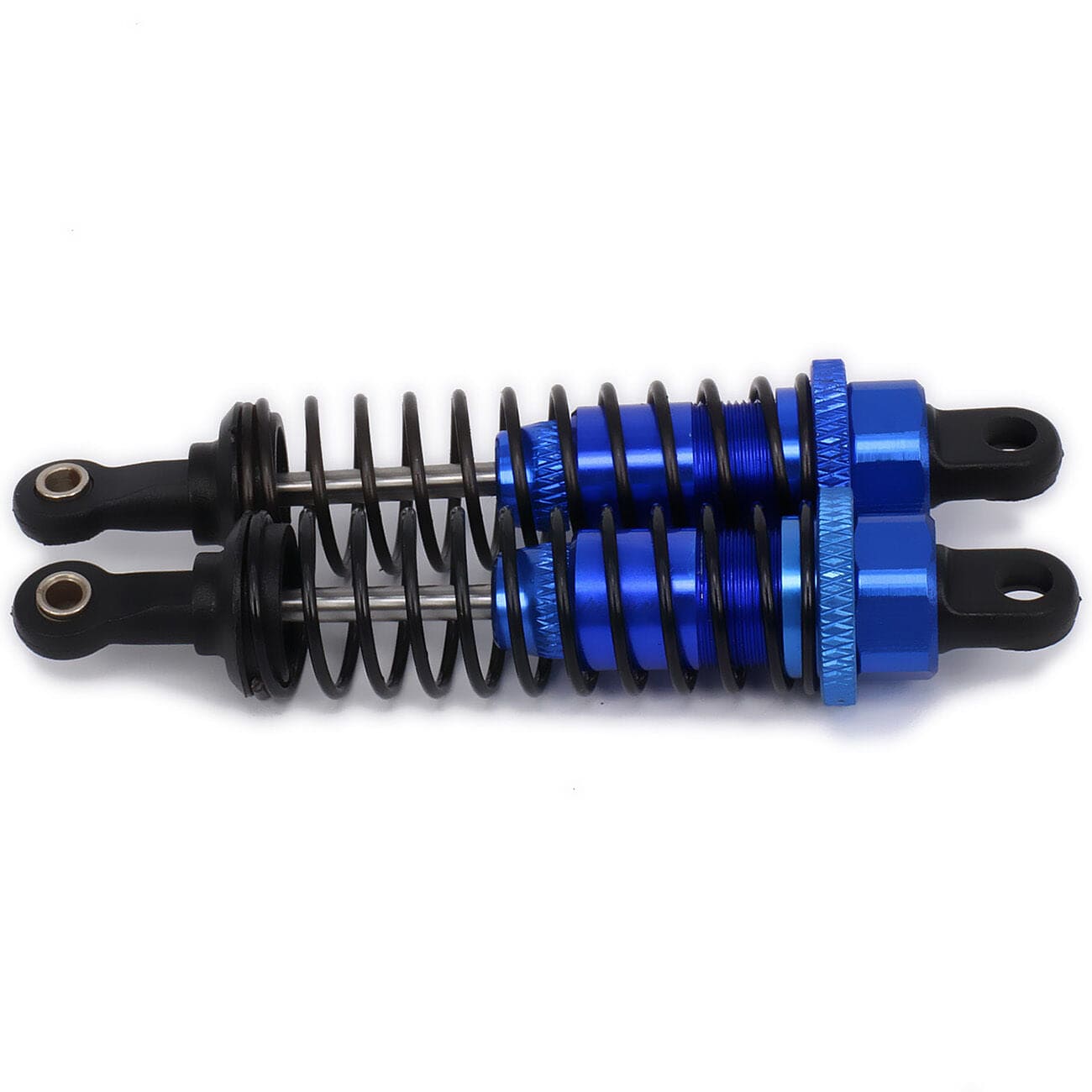 RCAWD RC CAR UPGRADE PARTS Dark Blue RCAWD 70mm Shock Absorber Damper Oil Adjustable 2PCS For Rc Car 1/16 Model Car