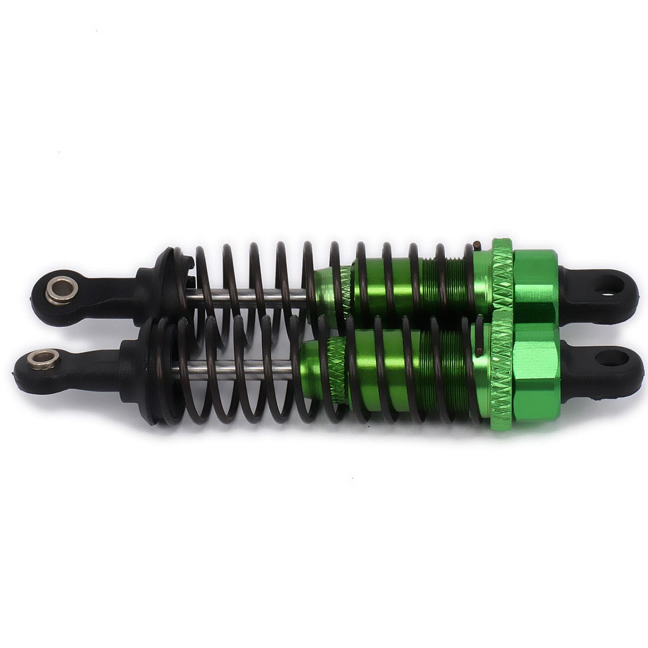 RCAWD RC CAR UPGRADE PARTS Green RCAWD 70mm Shock Absorber Damper Oil Adjustable 2PCS For Rc Car 1/16 Model Car