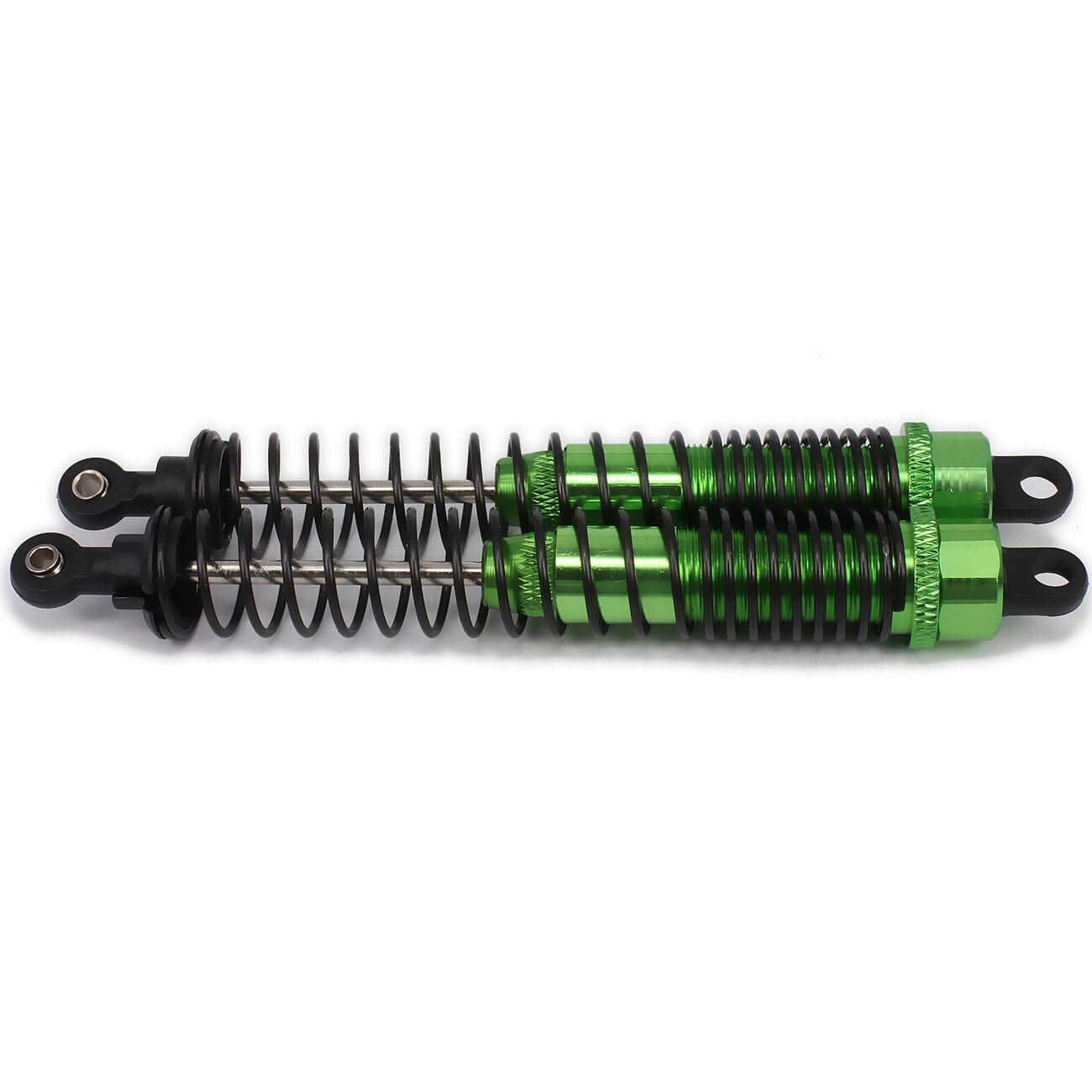 RCAWD RC CAR UPGRADE PARTS Green RCAWD Adjustable 130mm RC Shock Absorber Damper For RC Car 1/10 Model Car 2PCS