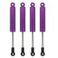RCAWD RC CAR UPGRADE PARTS Purple / 90mm RCAWD 4PCS 60 - 100mm Shock Absorber for Axial SCX10 II Traxxas TRX4 MST Redcat