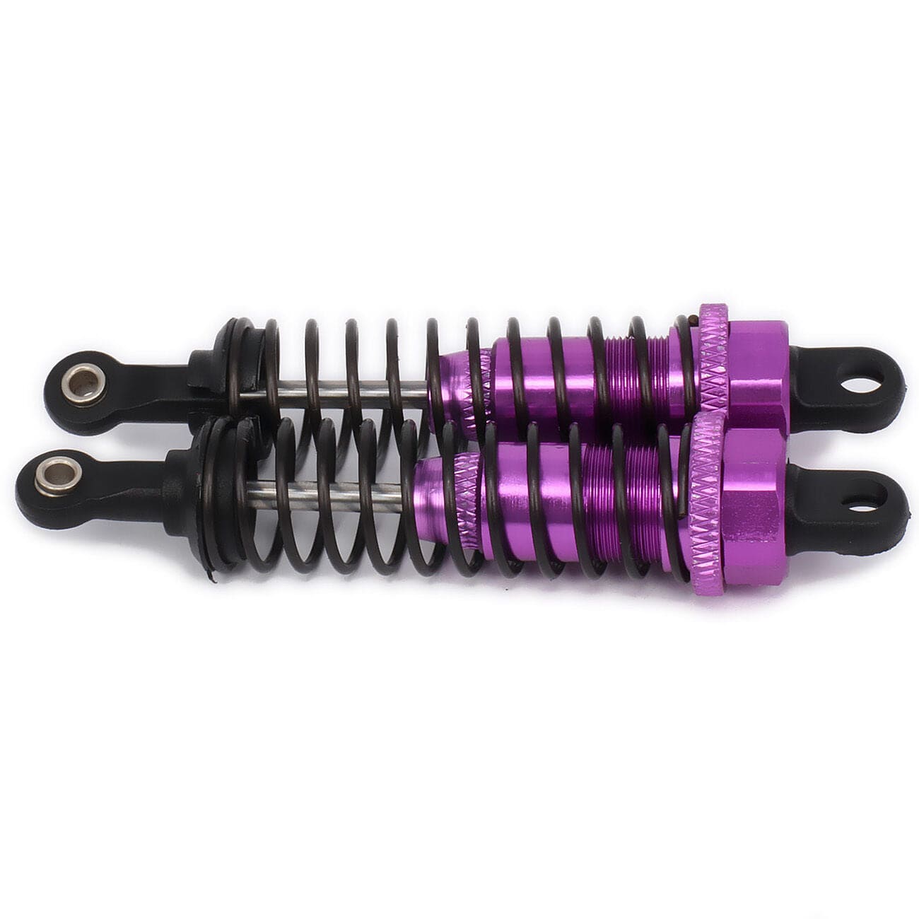 RCAWD RC CAR UPGRADE PARTS Purple RCAWD 70mm Shock Absorber Damper Oil Adjustable 2PCS For Rc Car 1/16 Model Car