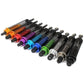 RCAWD RC CAR UPGRADE PARTS RCAWD 80mm Shock Absorber Damper Oil Adjustable Style for 1/16 Rc Car 2pcs