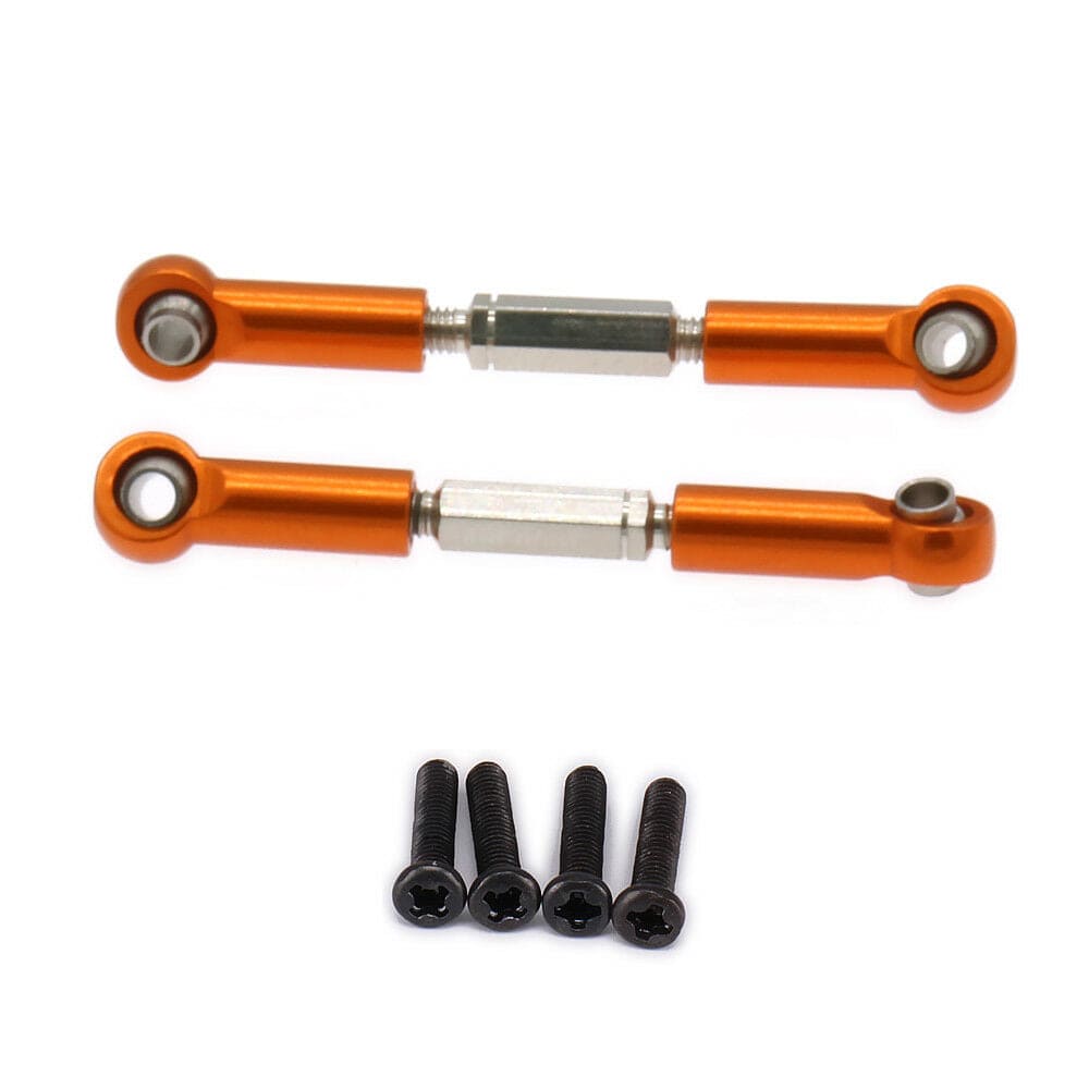 RCAWD RC CAR UPGRADE PARTS RCAWD Alloy Front/ Rear Servo Link DIDC1042 For RC Hobby 1/18 Dromida BX MT SC 4.18 2PCS