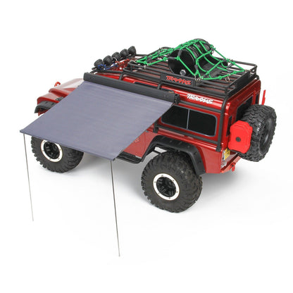 RCAWD RC CRAWLER PARTS 1/10 RC Scale Retractable Awning for RC Crawler