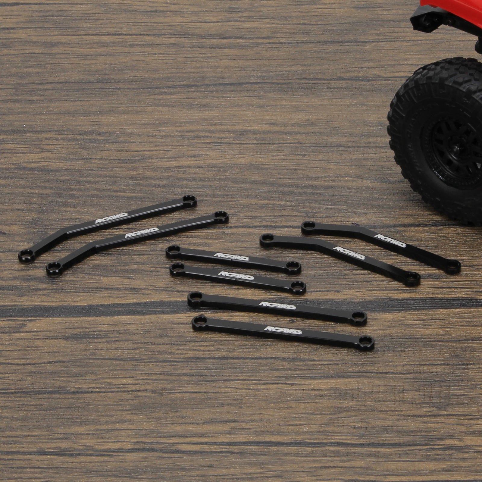 RCAWD RCAWD 1/24 Axial SCX24 Upgrades Alloy 50mm 58mm 51mm 39mm full set linkage toe link tie rod SCX2546