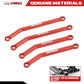RCAWD RCAWD 1/24 Axial SCX24 Upgrades aluminum alloy 50mm 58mm lower linkage toe link tie rod set SCX2543