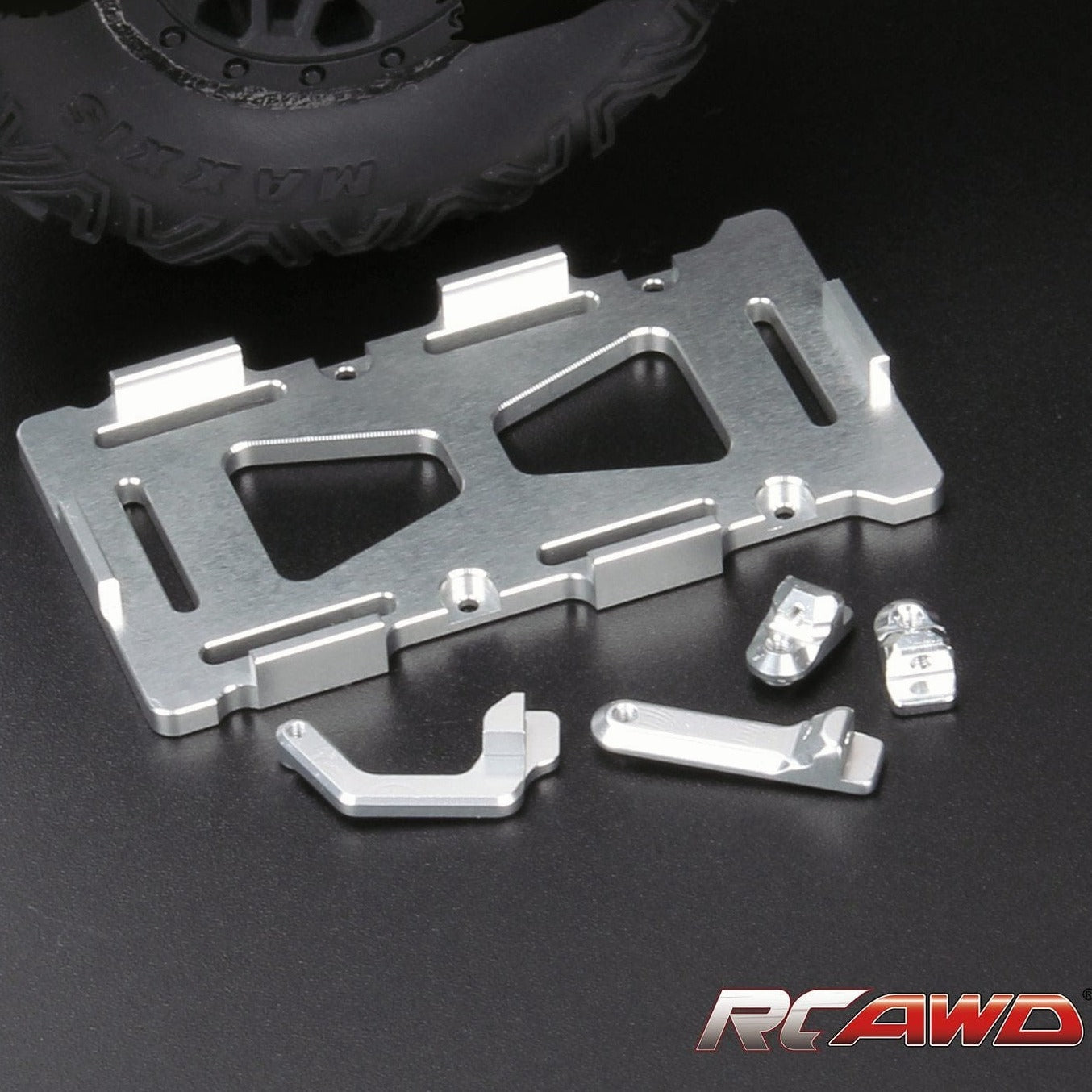 RCAWD RCAWD 1/24 Axial SCX24 Upgrades Aluminum alloy battery tray SCX2452
