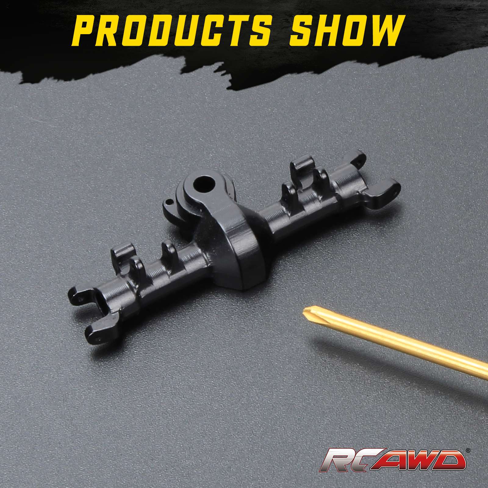 RCAWD RCAWD 1/24 Axial SCX24 Upgrades Aluminum alloy front axle housing w/o gears SCX2455